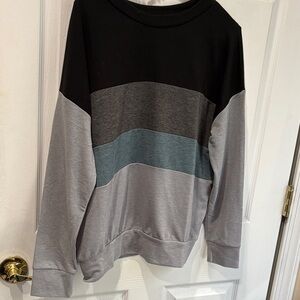 Cherish colorblock French Terry light sweatshirt